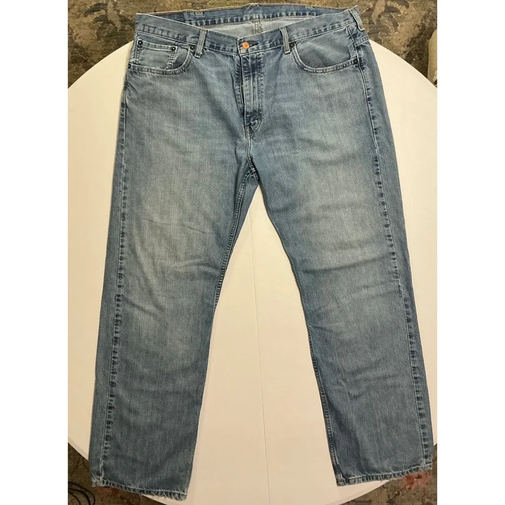 VTG Y2K Levis 569 Baggy Wide‎ Leg Loose Straight Jeans Mens 38x34 (fits 40x32)